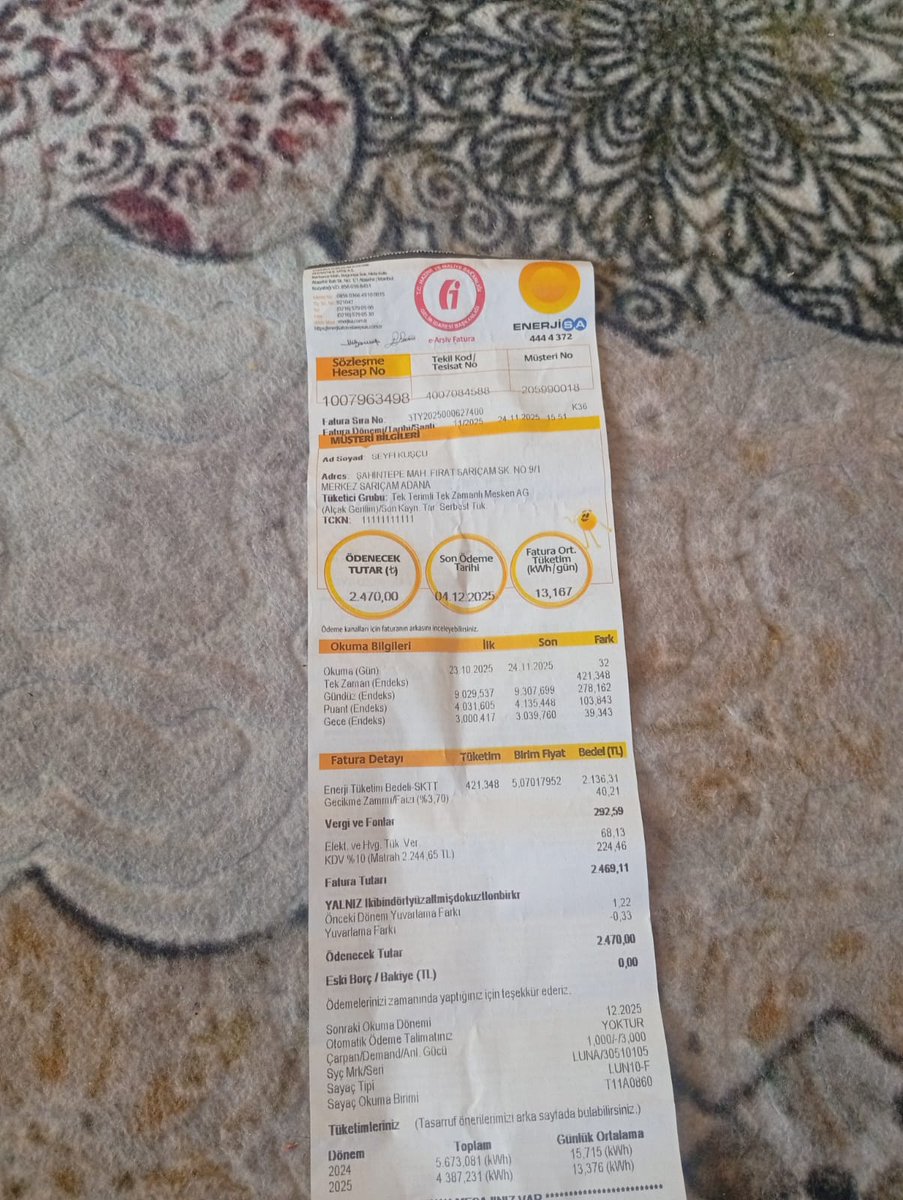 #10BinLimitNe lütfen alah rızası için yardım edin faturayı ödeyemedim kesecekler yardım edin