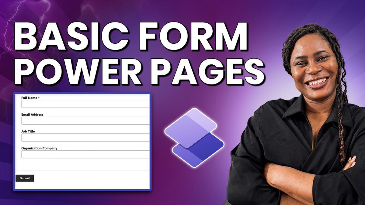 Richie4love's tweet image. How to Create a Form in Power Pages
youtu.be/Tg4OwGUT1ho

#PowerPages #PowerPlatform