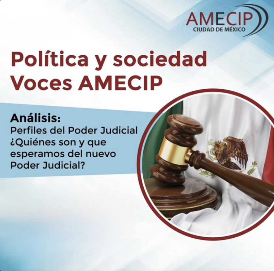 AMECIP_CDMX's tweet photo. 🛑 En este episodio especial, abrimos un espacio para conocer mejor la estructura del Poder Judicial y sus distintas áreas de competencia.

⚖️ A través de breves entrevistas, conversamos con personas expertas en materias administrativa, civil y de disciplina judicial. https://t.co/3tkVI48qnV