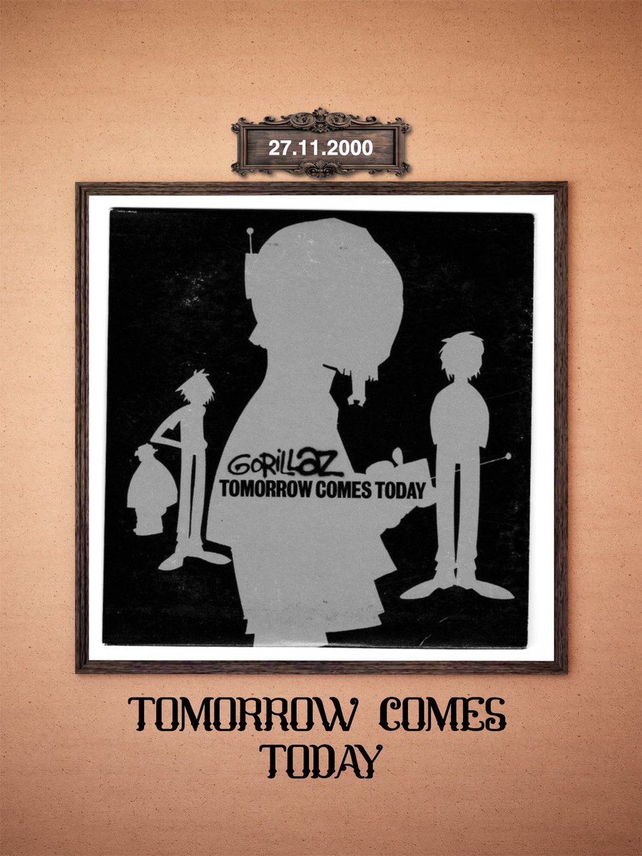 gz_calendar's tweet photo. Tomorrow Comes Today EP was released on this day 25 years ago!
🗓️27.11.2000🗓️

#gorillaz #gz_calendar https://t.co/4XCVukcriJ
