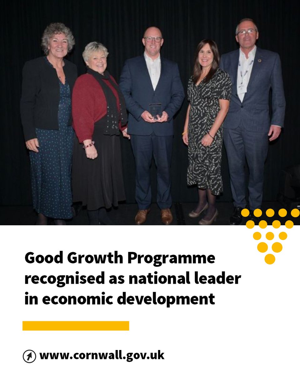CornwallCouncil's tweet image. The @CIOSGoodGrowth Programme has been recognised as a national leader in economic development.

🔗 orlo.uk/Good_Growth_Pr…