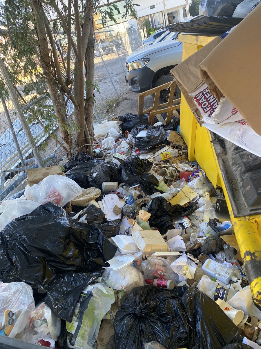 fernandarr12's tweet photo. Quien puede atender estos contenedores del @gobiernosonora @HermosilloGob ?? @servpublicoshmo 🤯🤯🤯 https://t.co/ZYS4wwHhUA