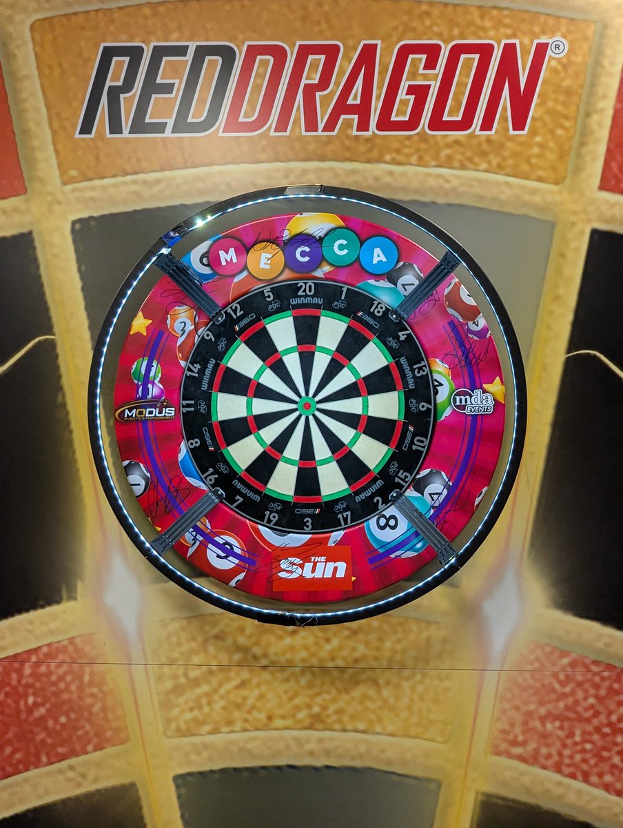 ModusDarts180's tweet image. 🎯We are at A Night at the Darts in Bolton!

We are ready for another action-packed night of arrows in Lancashire.