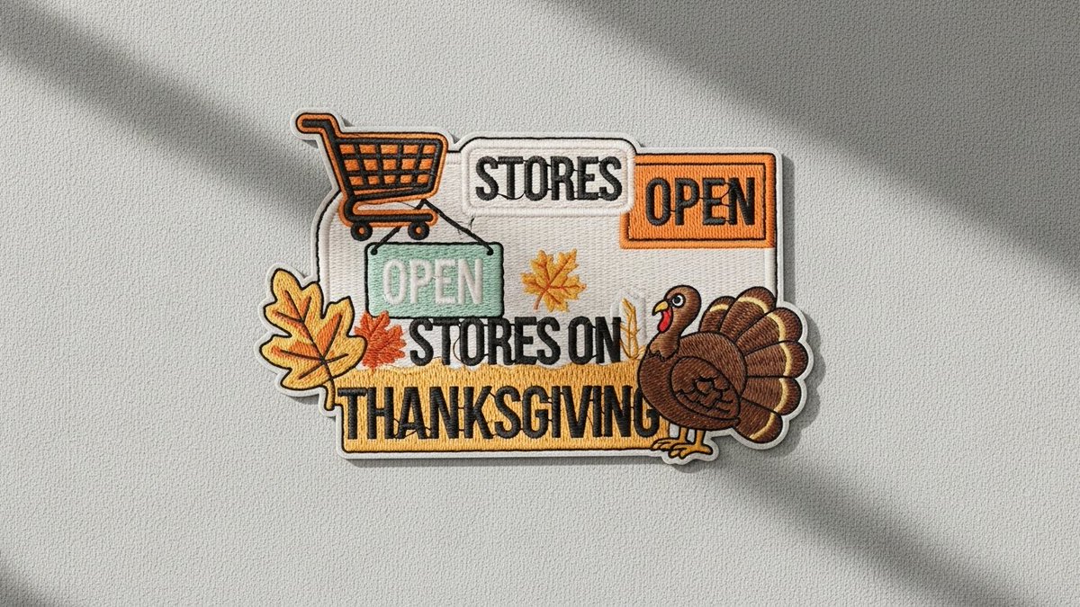 DigitEMB's tweet image. Thanksgiving vibes stitched into this beautiful embroidery patch! 🦃🍁 Clean digitizing, bright fall colors, and perfect details for jackets, totes, or apparel. For custom embroidery digitizing, contact support@digitemb.com 💛
 #DigitEMB #EmbroideryPatch #Thanksgiving2025 #Custom