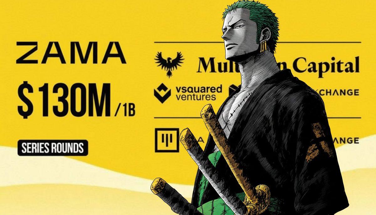 Zama is building the privacy foundation of Web3.

     information about <a href="/zama/">Zama</a> 
🟨⬛ In a world where data is encrypted, privacy is no longer an option; it’s the standard.
✅ Zama’s vision is not just technology, but an ethical stance.

🟨⬛ Making transactions MONEY on-chain is