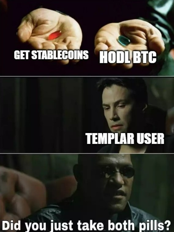 LegendEncrypt's tweet image. Accessing loans doesn’t have to come at the cost of my privacy &amp;amp; platforms like @TemplarProtocol demonstrate how it’s possible

I can borrow stablecoins using BTC or shielded ZEC as collateral, while my assets remain on its original chains, giving complete control &amp;amp; privacy to me