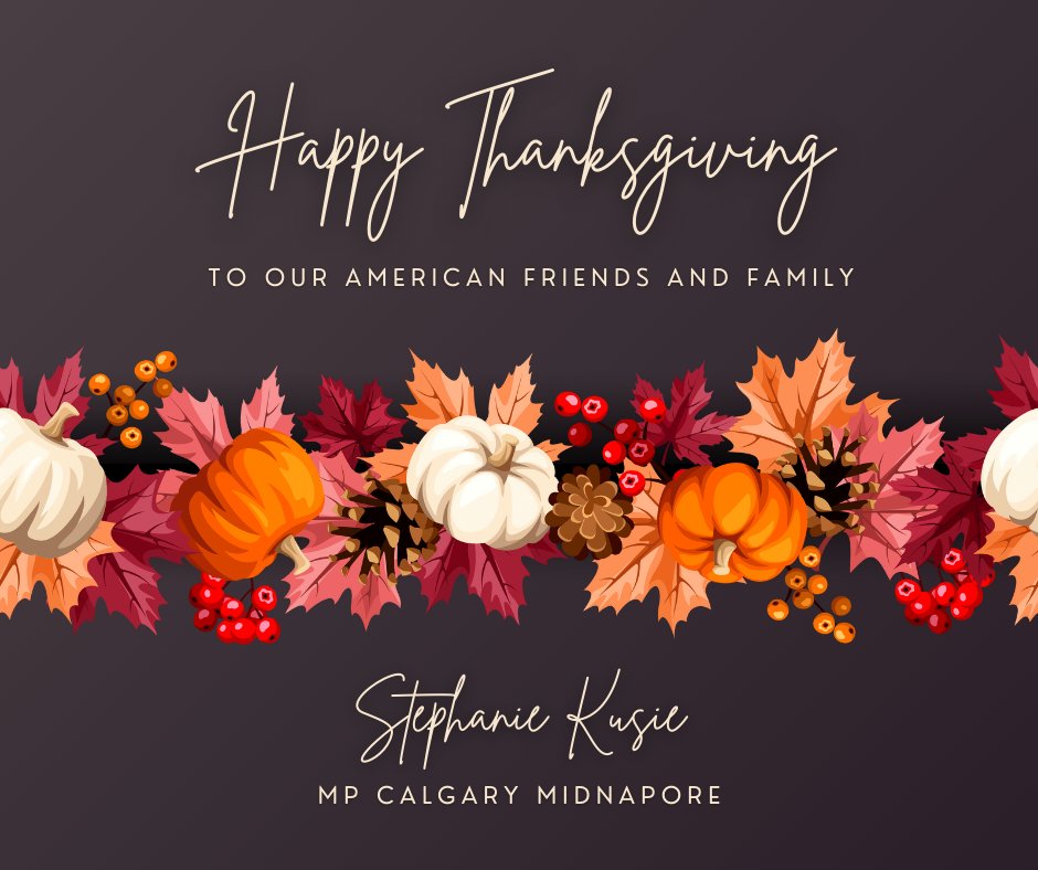 Wishing our neighbours to the south a day full of food, laughter, and fun with their families!