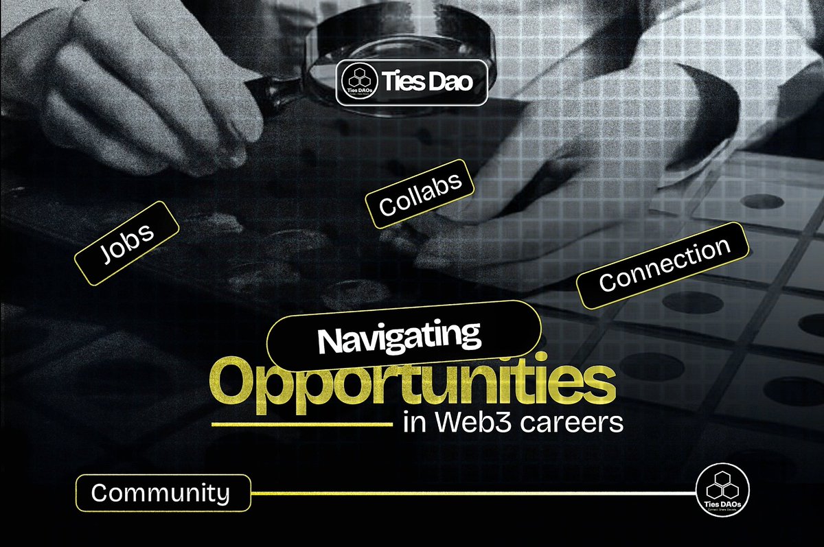 A quick note;

Navigating opportunities in Web3 careers starts with knowing where you fit.

Explore roles, learn the skills that match your strengths, and stay active in communities where opportunities flow.

The more you show up, the easier it becomes to spot the doors opening.