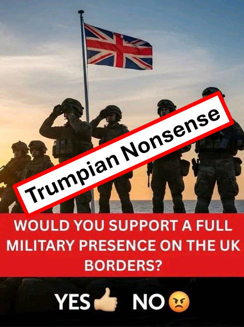 Why? is the  necessary we are NOT Being Invaded!!  Or is it just a Racist chant!!!
<a href="/GBNEWS/">GB News</a> <a href="/adam_robertson9/">Adam Robertson</a> <a href="/andydphilip/">Andy Philip</a> <a href="/davieclegg/">David Clegg</a> <a href="/paulhutcheon/">Paul Hutcheon</a> <a href="/holyroodmandy/">mandy rhodes</a> <a href="/lynseybews/">Lynsey Bews</a> <a href="/Georgia_Edkins/">Georgia Edkins</a> <a href="/ConnorGillies/">Connor Gillies</a> <a href="/MailOnline/">Mail Online</a> <a href="/FT/">Financial Times</a> <a href="/spectator/">The Spectator</a> <a href="/itvnews/">ITV News</a> <a href="/STVNews/">STV News</a> <a href="/mmgeissler/">martin geissler</a> <a href="/Neccccy/">N Ecc 🏴󠁧󠁢󠁥󠁮󠁧󠁿🏴󠁧󠁢󠁥󠁮󠁧󠁿🏴󠁧󠁢󠁥󠁮󠁧󠁿</a>