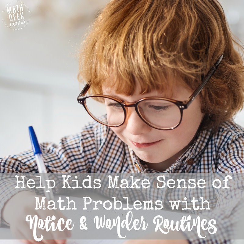 mathgeekmama's tweet image. &quot;Kids who struggle, rush or skip this step because they assume they can&apos;t do it. Kids who do well in math rush because they assume they already know everything they need to know. Both assumptions are wrong!&quot; bit.ly/2W1Qhui