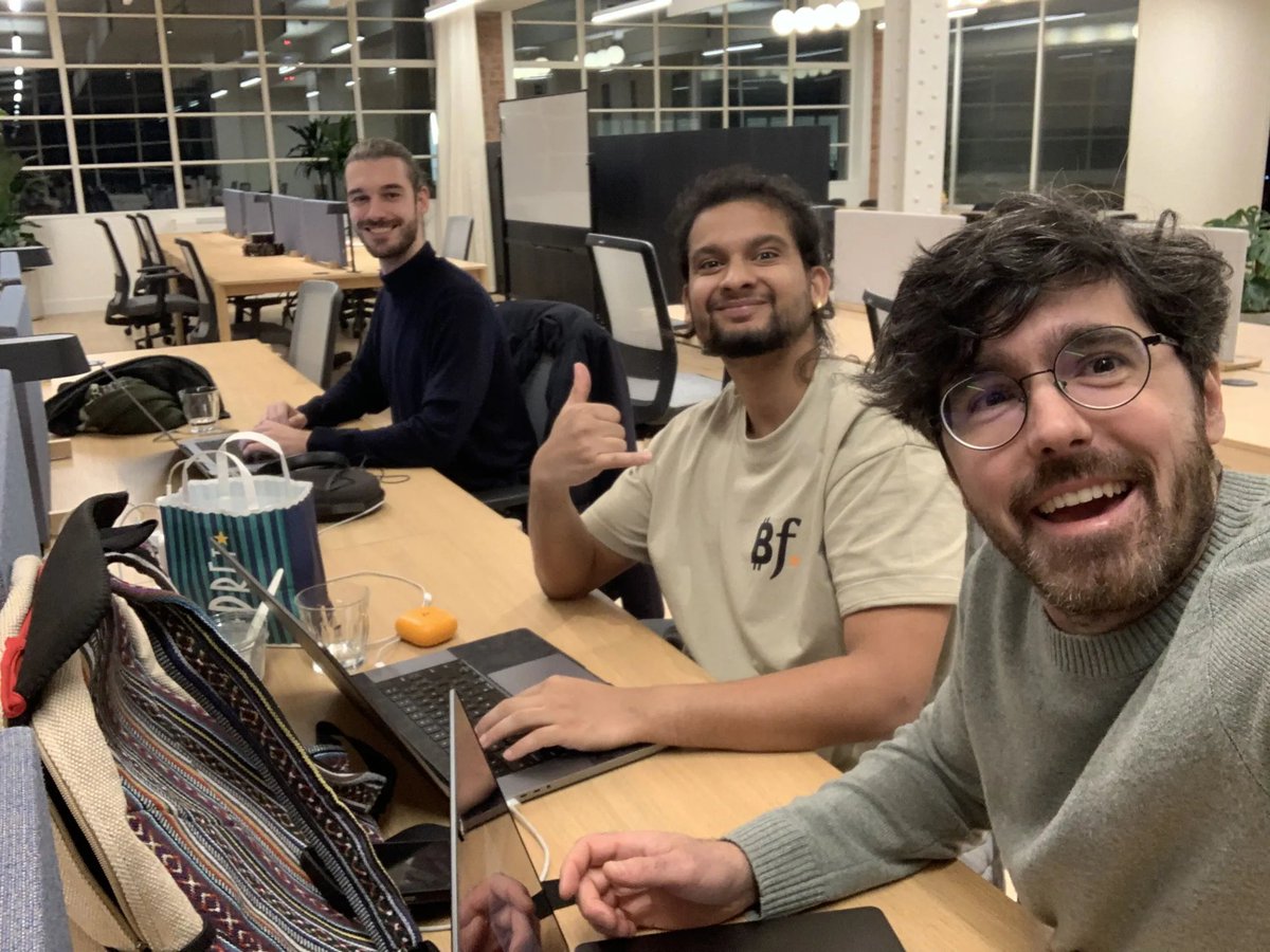 If you're in London you need to check out <a href="/AntidoteBTC/">Antidote</a>, really cool Bitcoin co-working/events/accellerator space. 

The Geyser team has been working from here the past few days. <a href="/steliosrammos/">Stelios</a> <a href="/sajald77/">Sajal Dulal⚡</a>