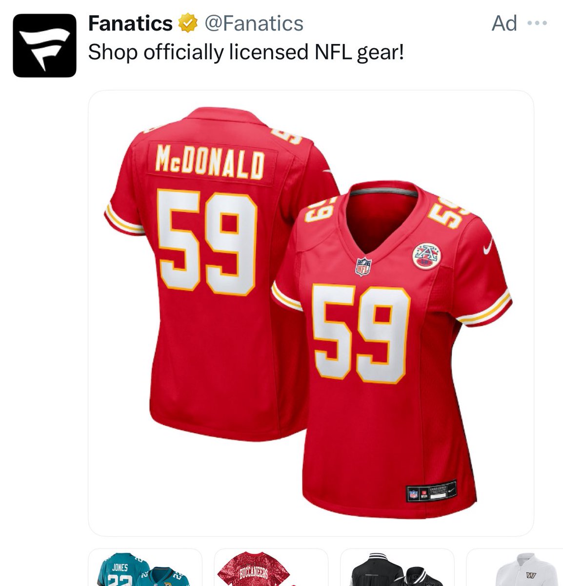 messycarroll's tweet image. STOP MAKING WOMEN’S JERSEYS LIKE THIS.