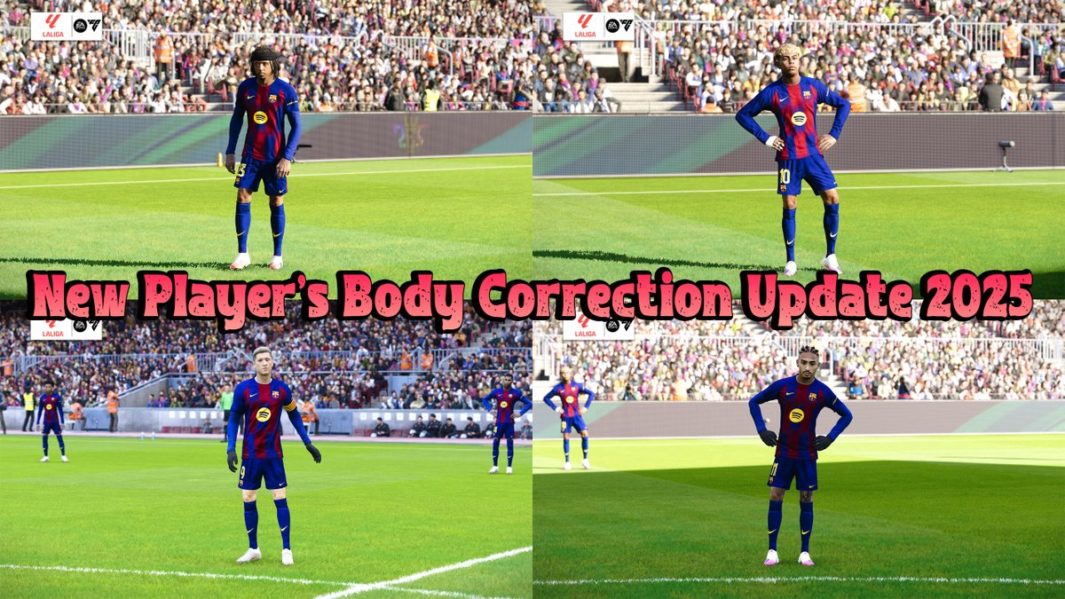 pesfiles's tweet image. PES 2021 Player&apos;s Body Correction Update 2025
pes-files.ru/pes_2021_playe…

Player body correction update for #PES2021
#eFootball2026 #PES2021 #eFootball #pesfiles #PES2017 #PES