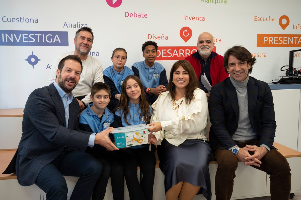 FundacionEndesa's tweet image. ¡Los colegios madrileños que participan en la XI edición de @retotech han recogido hoy sus kits de #robótica!  Durante los próximos meses prepararán sus proyectos para presentarlos en un festival al finalizar el curso escolar y mostrarnos su #EspírituRetotech @ComunidadMadrid