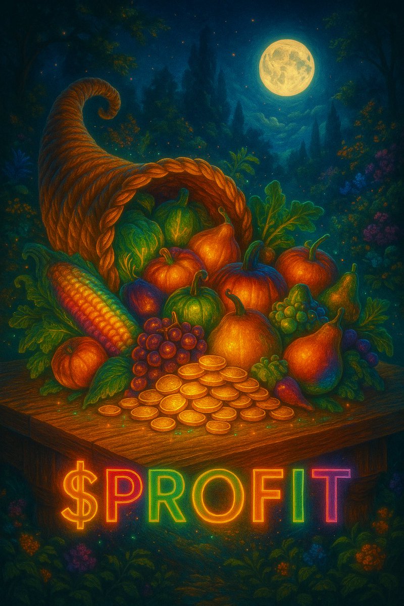 PROFIT_XRPL's tweet image. THANKFUL FOR THE ABUNDANCE 

OF $PROFIT