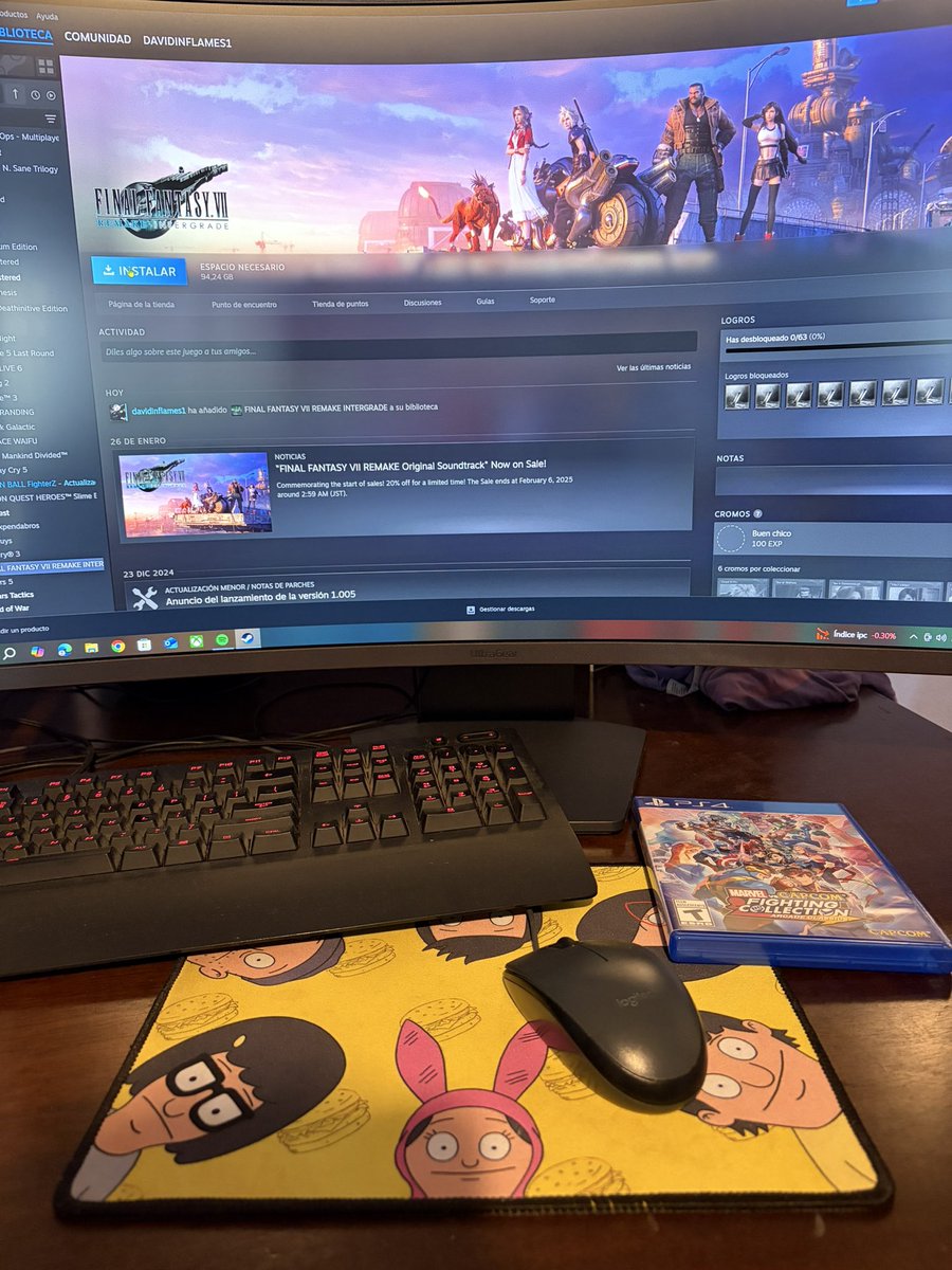 Será que el momento a llegado??? #FinalFantasyVII #FinalFantasyVIIintergrade #Steam