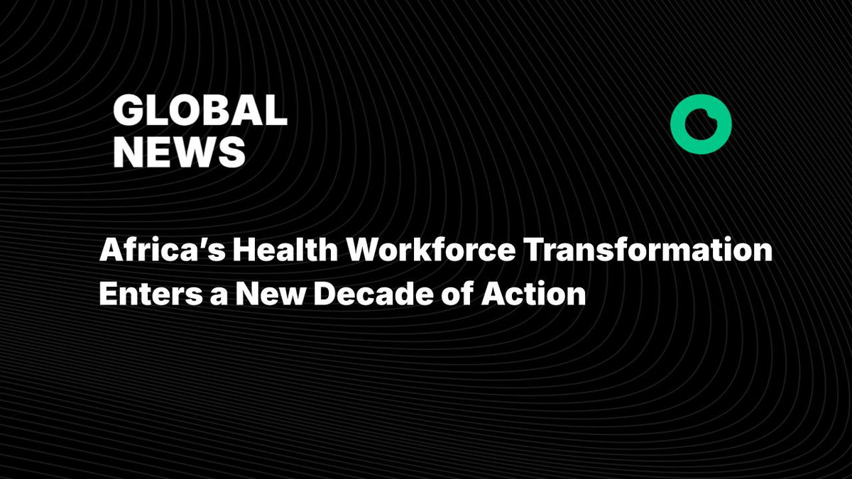 oncodaily's tweet photo. Africa is gaining momentum on a 10-year plan to transform its health workforce.
WHO says the 2026–2035 agenda will boost training, retention, and investment across the continent.
https://t.co/xI8vPsnr1L
@WHOAFRO @WHO
#AfricaHealth #HealthWorkers #WHOAFRO #WHO #Africahealhtcare #OncoDaily
