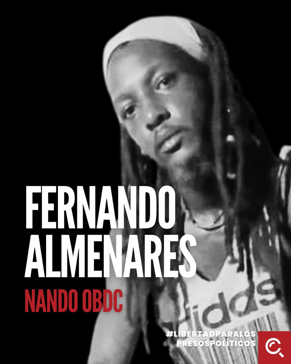 CubalexDDHH's tweet image. 🔴 #AlertaCubalex | El juicio contra el artista cubano y #presopolítico Fernando Almenares (Nando OBDC) quedó concluso para sentencia este 26 de noviembre en #LaHabana. #SOSCuba #PresosPolíticos 
 🧵👇