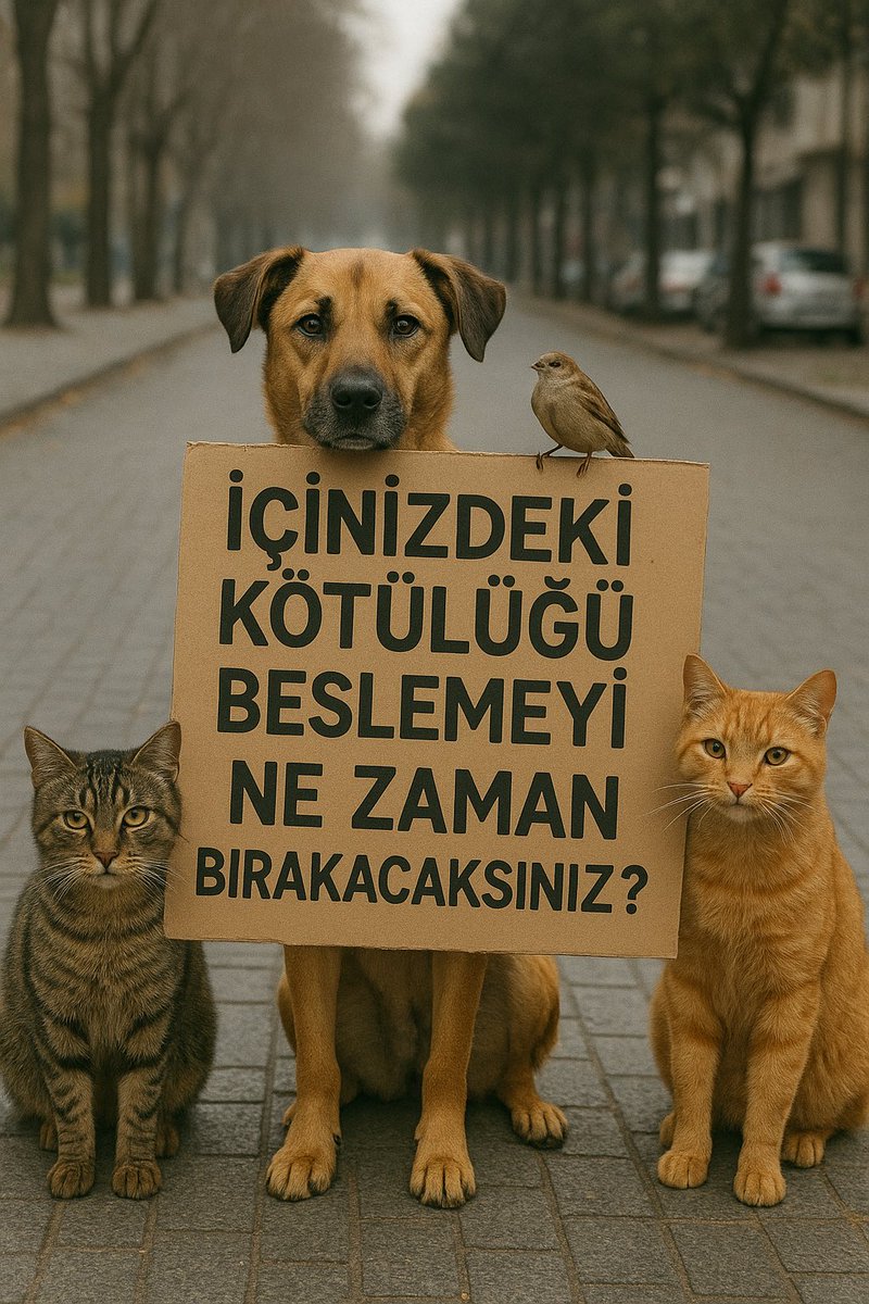 “Sokak hayvanlarını beslemeyi yasaklamak, bir canın hayata tutunduğu son kapıyı kapatmaktır. Açlığın, korkunun, yalnızlığın ortasında onları görmezden gelmemizi kimse beklemesin.Vicdanımıza ve onların hayatına sahip çıkacağız.
#BeslenmeYasaklanamaz