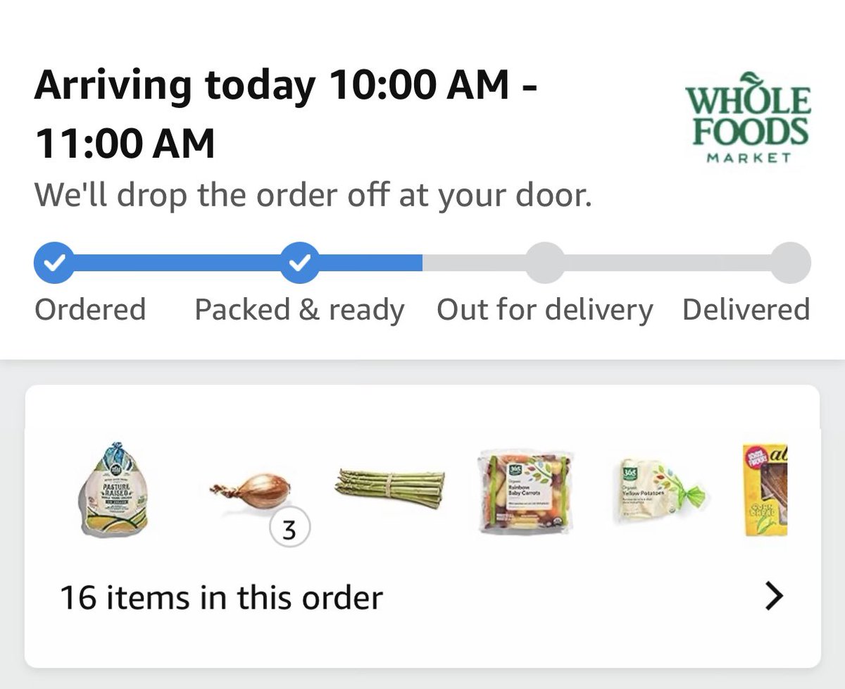 La livraison de courses par Amazon change vraiment la donne !
J'ai programmé la livraison des ingrédients plusieurs jo