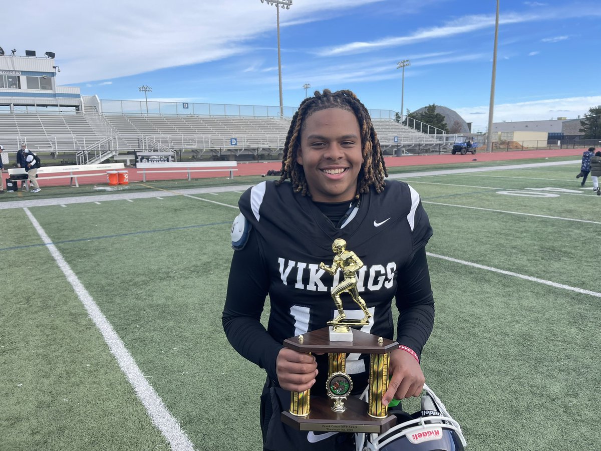 Marvin Burroughs is the Frank Campo MVP with 3 TD passes