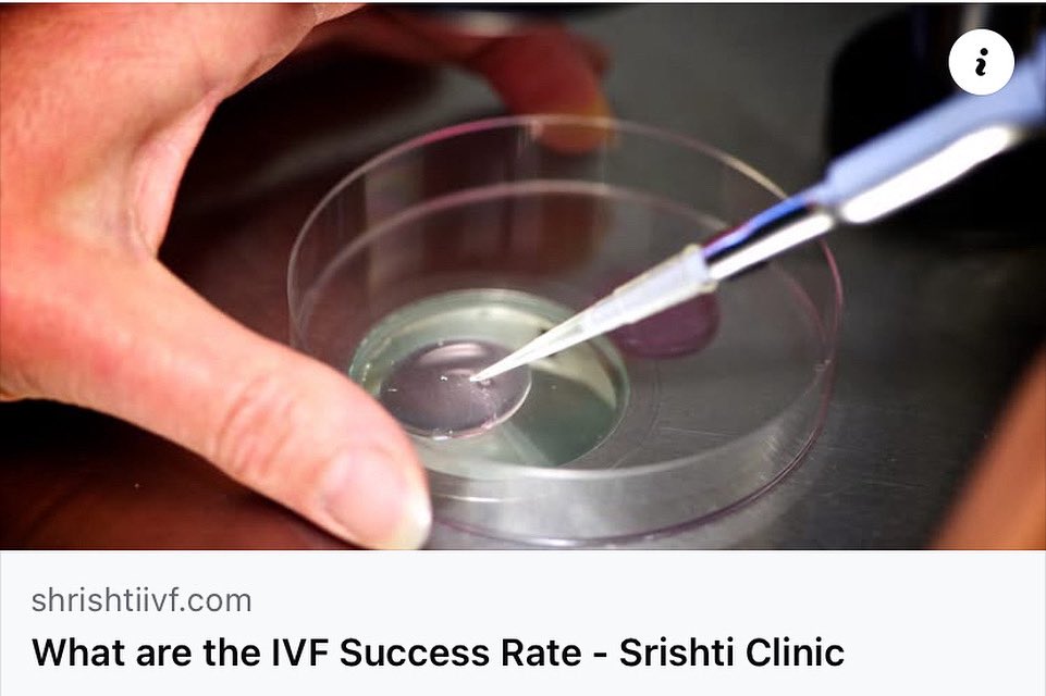 SrishtiClinic's tweet image. #BlogAlert Understanding the IVF success rate in India from Srishti IVF Clinic, Kolkata 
Please share the blog with the ones in need. 📖

#ivfsuccess #success