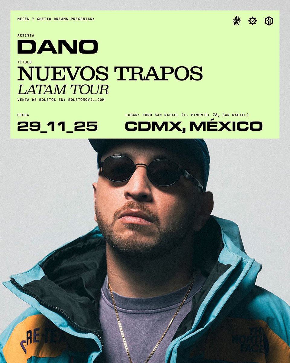 🚨 MEXICO 🇲🇽 
MAÑANA Y PASADO
ÚLTIMAS ENTRADASSSSS
🎟️🎟️🎟️🎟️🎟️🎟️
linktr.ee/danoziontifik