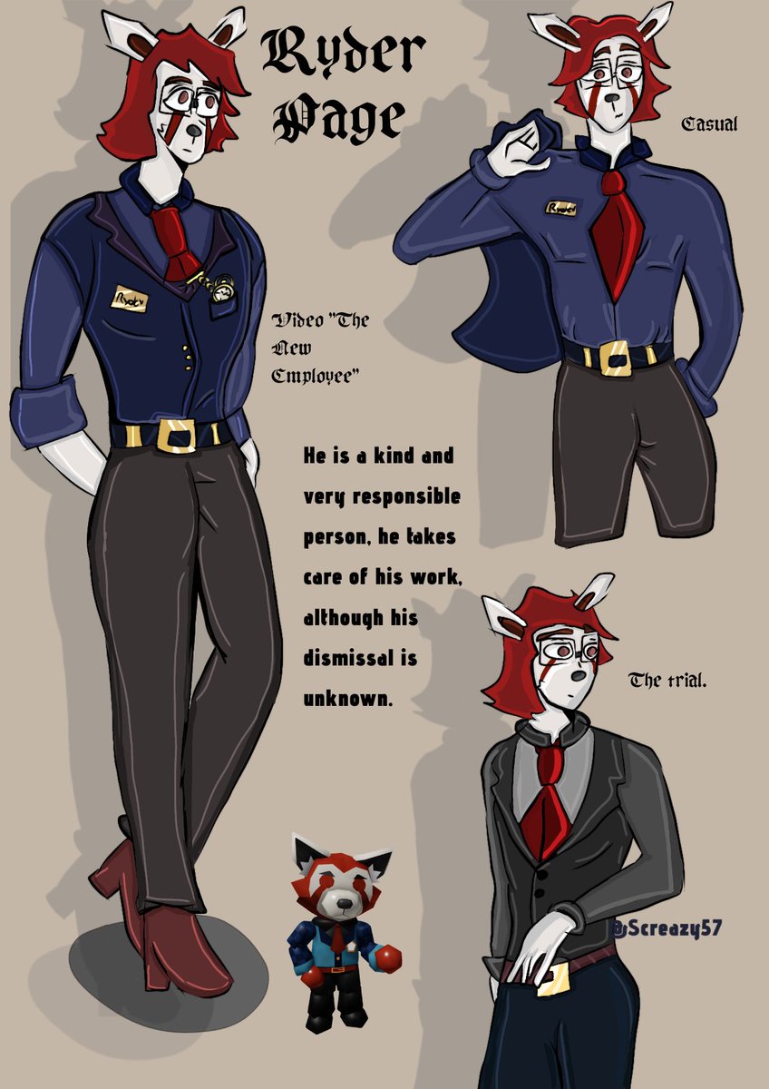 Screazy57's tweet image. Ryder Page ⌚️

#PiggyFanart #piggyroblox #Ryderpagepiggy