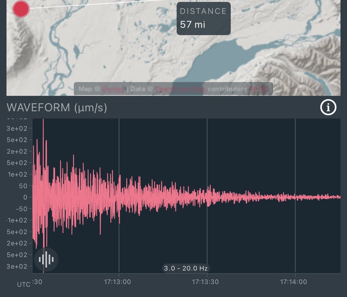 AlaskaPA12's tweet image. 6.0 #Earthquake on our #raspberryshake near #Palmer #Alaska