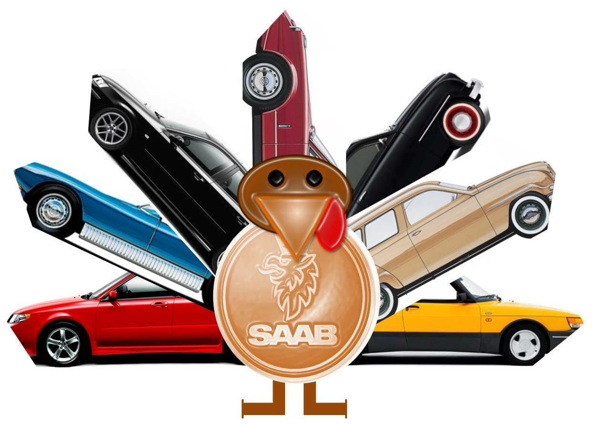 Happy Thanksgiving America! 🦃🚗 #SAAB