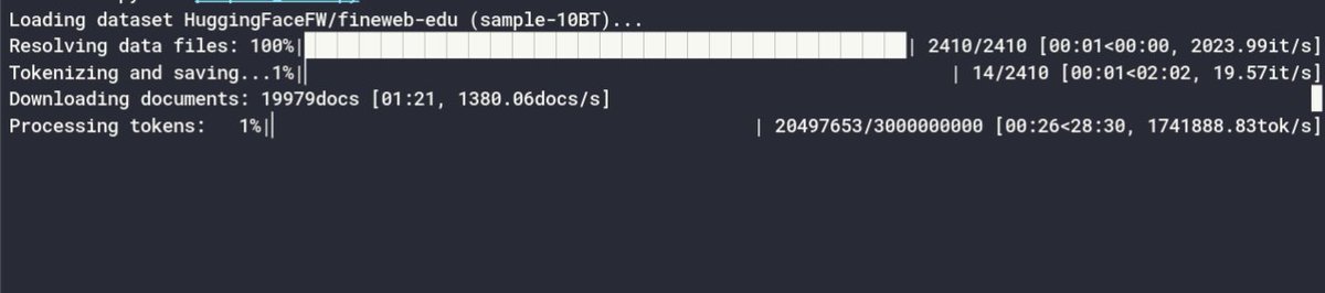 cneuralnetwork's tweet image. i have a SLM idea
data curation time!!!!!!!