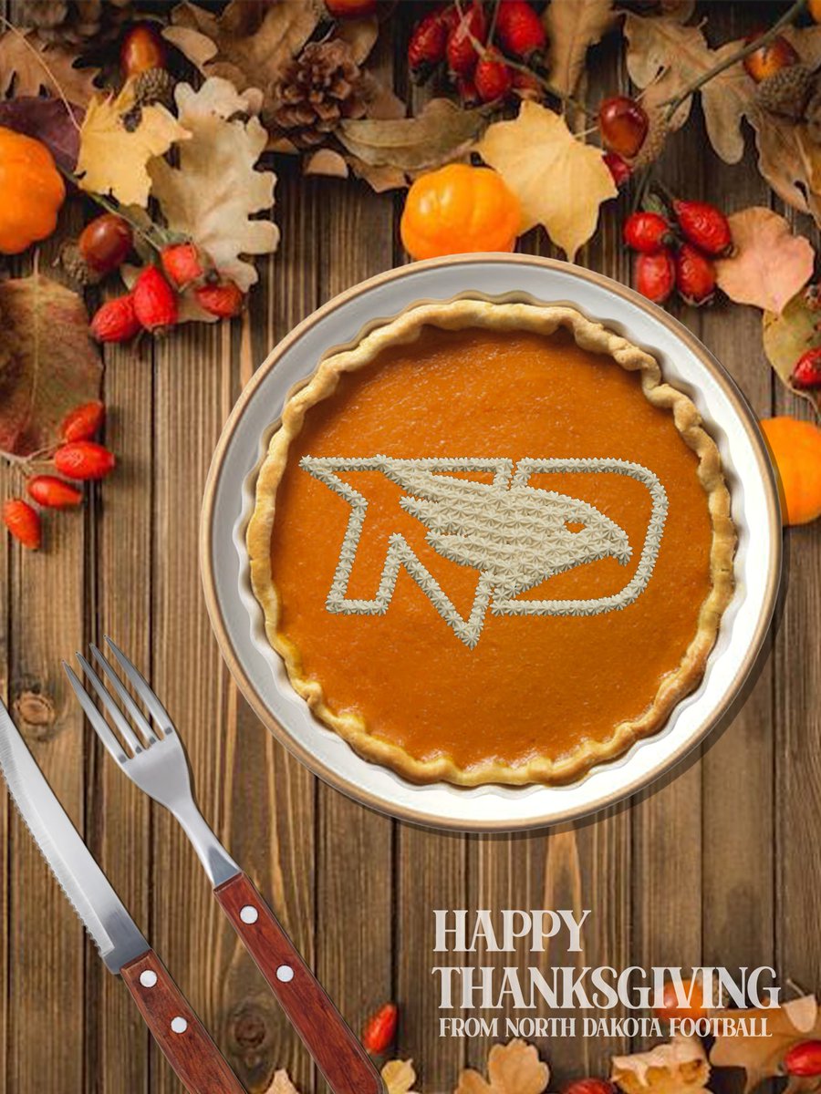 Happy thanksgiving! 
Thank you <a href="/UNDfootball/">North Dakota Football</a> for the love!

<a href="/JosephDotty14/">Joey Dotty</a> <a href="/Coach_SchmidtE/">Eric Schmidt</a> <a href="/TrevorOlson62/">Trevor Olson</a> <a href="/CoachWilk0/">Keaton Wilkerson</a> <a href="/IsaacFruechte14/">Isaac Fruechte</a> <a href="/ghaugii7/">Gordie Haug</a> <a href="/WingenbachRon/">Ron Wingenbach</a> <a href="/ol_gapdownFB/">Gap Down - OL Football</a>