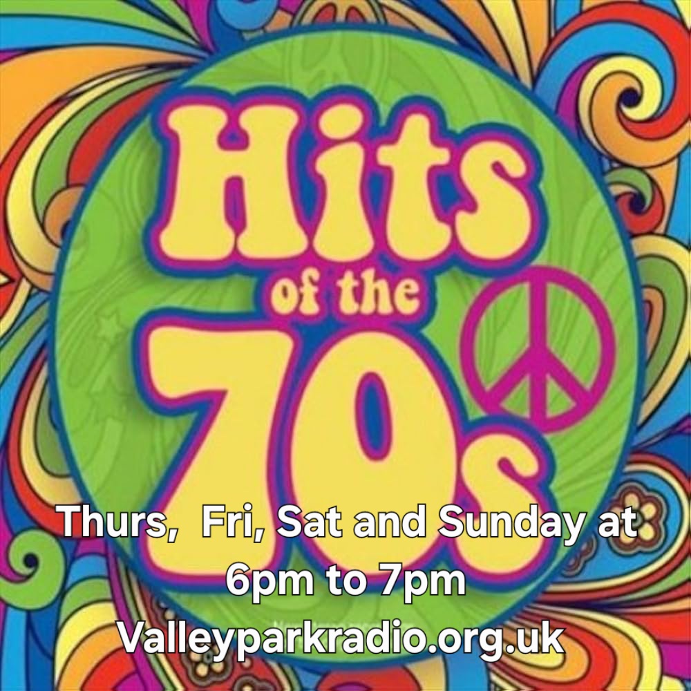 Valleyparkradio's tweet image. 📻 #OnAir: Seventies @ 6 Thurs Fri, Sat and Sunday
🕕 6pm to 7pm 🕖
☎️ 01322 428362
📟 07700 173222
WhatsApp: 07700 173222
📧 vprrequest@gmail.com

#HospitalRadio #ListenLocal #ValleyParkRadio