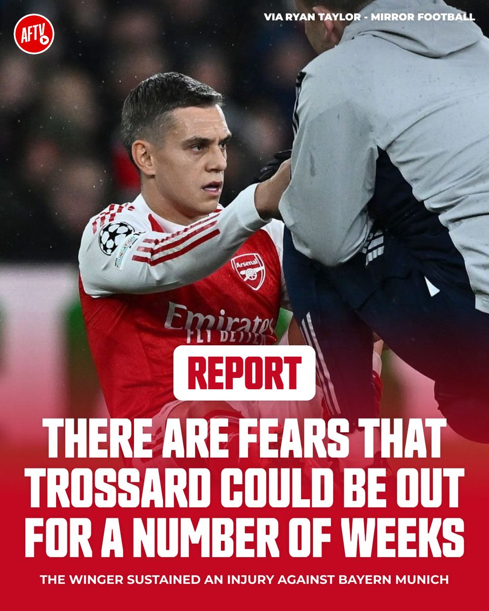 AFTVMedia's tweet image. Let&apos;s hope it&apos;s not a serious injury for Leandro! 🙏😔