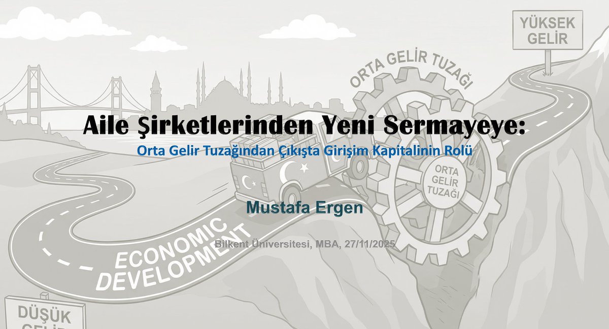 Bilkent Üniversitesi MBA programında Dr. Tolga Demir’in davetiyle konuk konuşmacı oldum. Aile şirketlerinden yeni sermayeye geçişi ve girişim kapitalinin Orta Gelir Tuzağı’ndan çıkıştaki rolünü konuştuk.  <a href="/BilkentUniv/">Bilkent Üniversitesi</a>