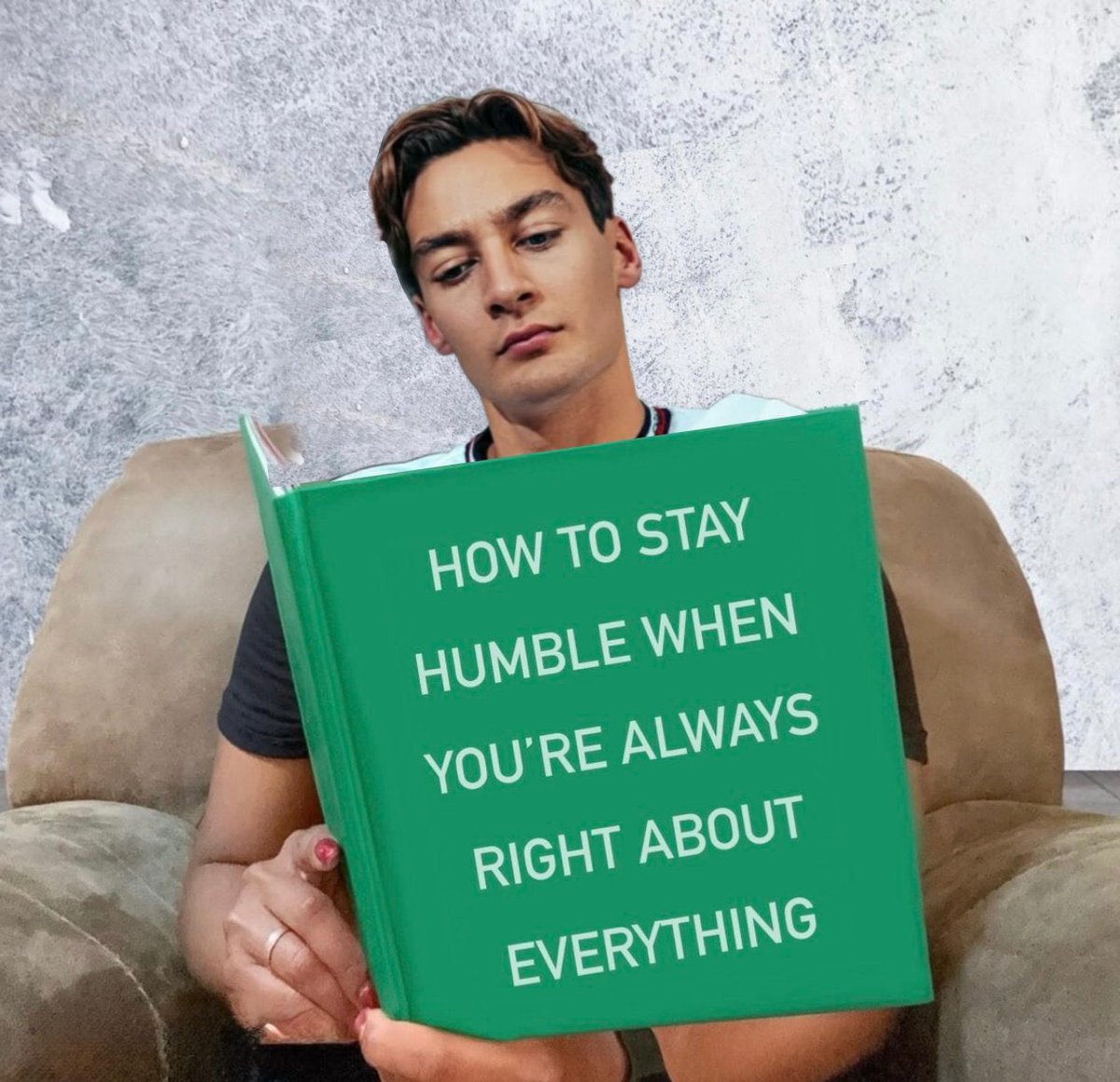 itsanakolt's tweet image. i think we as a society should listen to george russell more