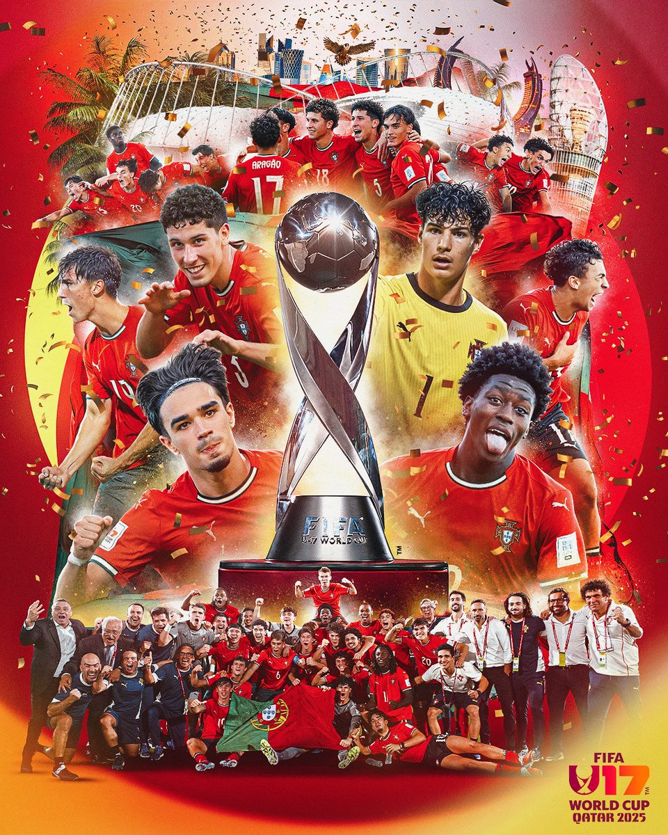fifaworldcup_es's tweet image. ¡PORTUGAL ES CAMPEÓN MUNDIAL SUB-17! 🇵🇹🏆

#U17WC