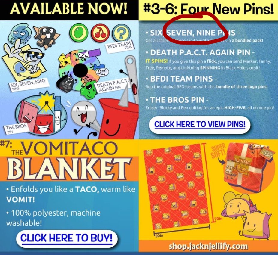 gooblergloop's tweet image. SEVEN AND NINE oh and the blue one