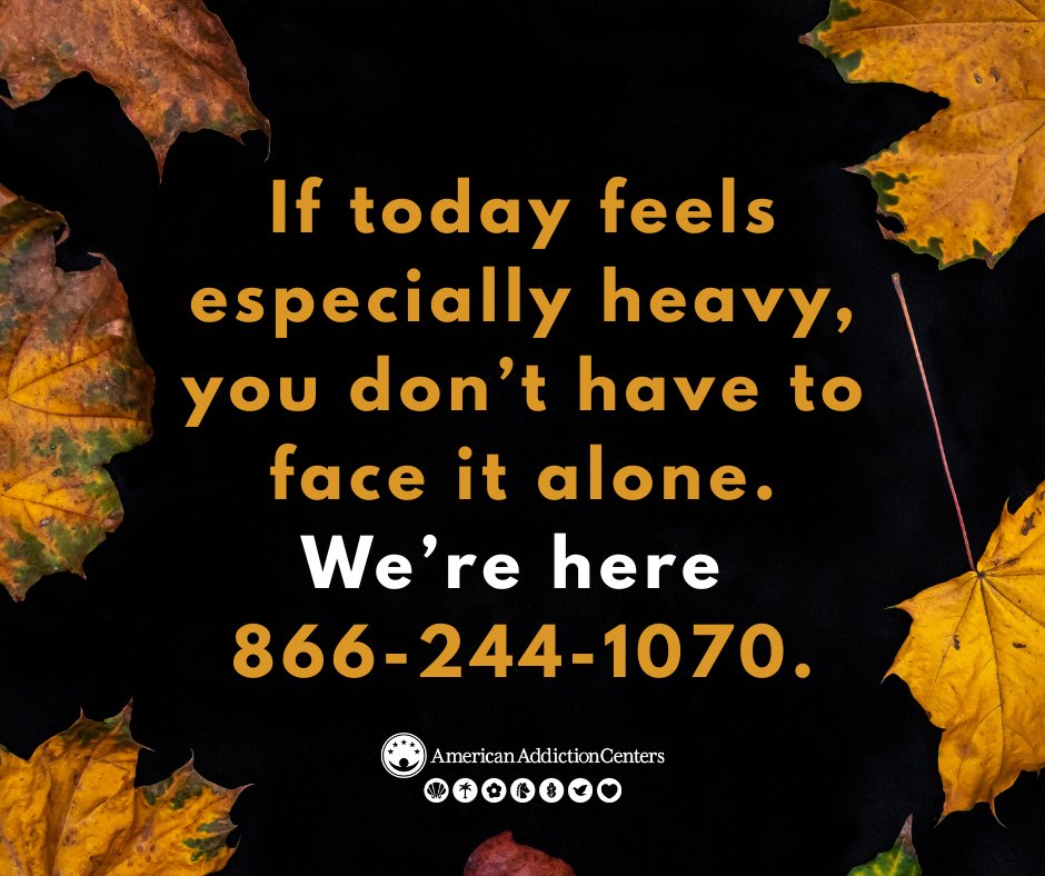 OxfordTreatment's tweet image. 🦃 Thanksgiving can be tough. If today feels heavy, you’re not alone. We’re here 24/7 to support your recovery. 💛 📲 866-244-1070 

#holidayrecovery #soberholidays #recoverysupport #youarenotalone