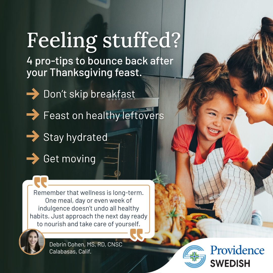 🦃 Enjoyed every bite? Now it’s time to feel your best again! 

Here are 4 simple tips to bounce back after Thanksgiving and get back to balance. 

👉 Save and share with someone who needs a little motivation!

#HolidayReset #HealthyHolidays #WellnessTips