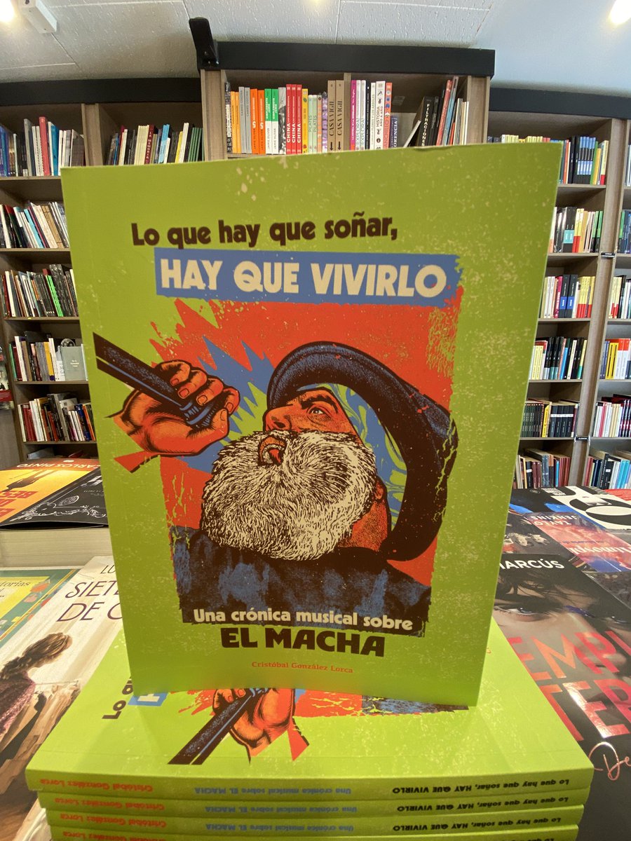 Lo nuevo de <a href="/gonzalezlorca76/">Cristóbal González Lorca</a> es una crónica musical sobre El Macha. Lo que hay que sonar hay que vivirlo ya está disponible en el forestal y con despacho a todo Chile desde nuestro sitio espacioforestal.cl
Ven al forestal, mucho más que comprar un libro.
#Musica #ElMacha