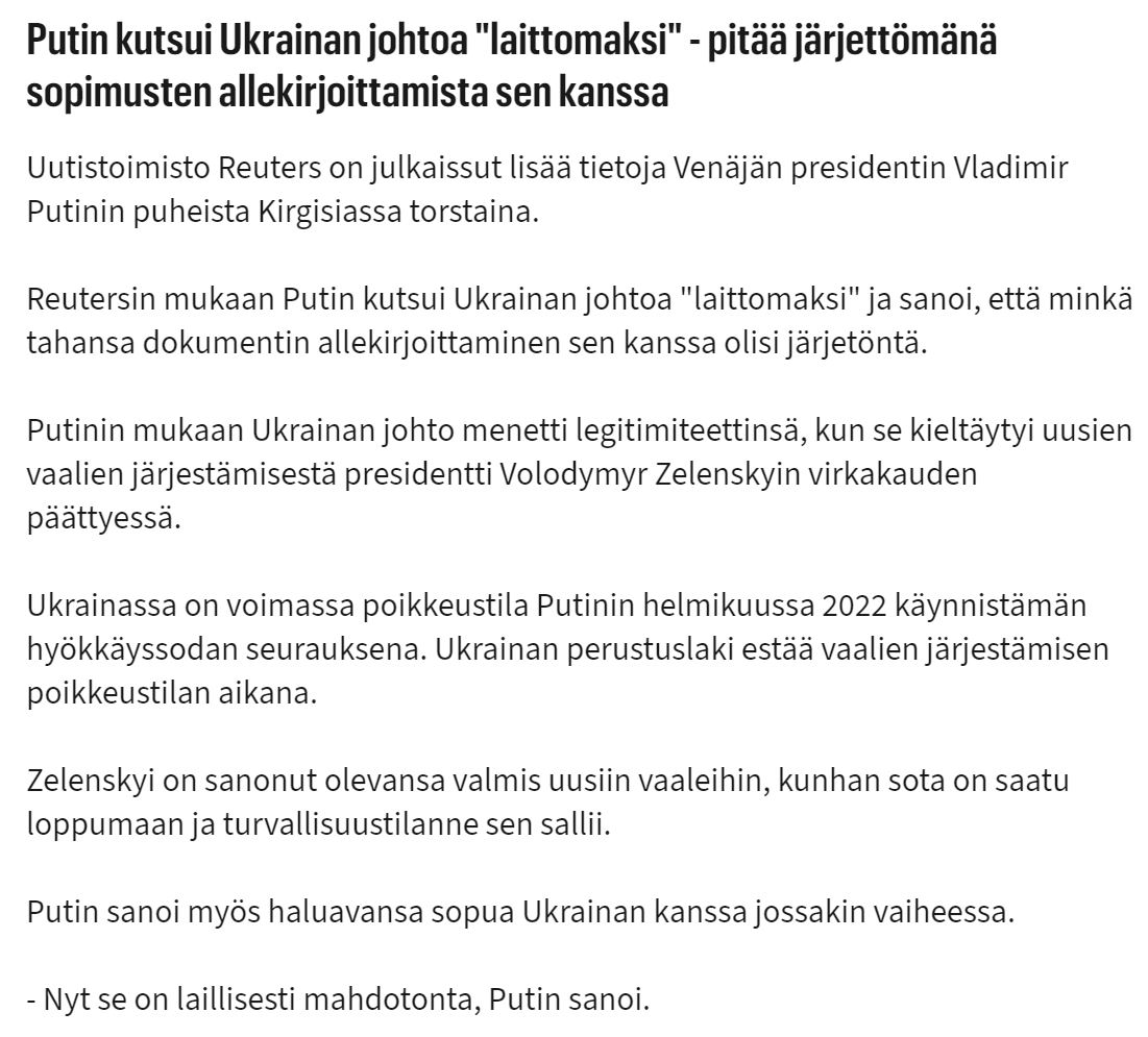 ALuukkainen's tweet image. Länsimaista ei löydy yhtään toimittajaa tai johtavaa poliitikkoa, joka kertoisi, että demokraattisessa Ukrainassa noudatetaan perustuslakia vaaleissa. Venäjällä taas vallan on rikollisesti kaapannut putinin rikolliskopla, joka murhaa kaikki, jotka vaativat vapaita vaaleja.