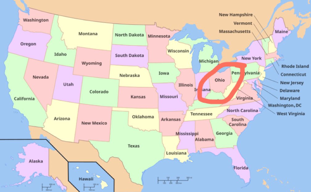 Everything within this circle