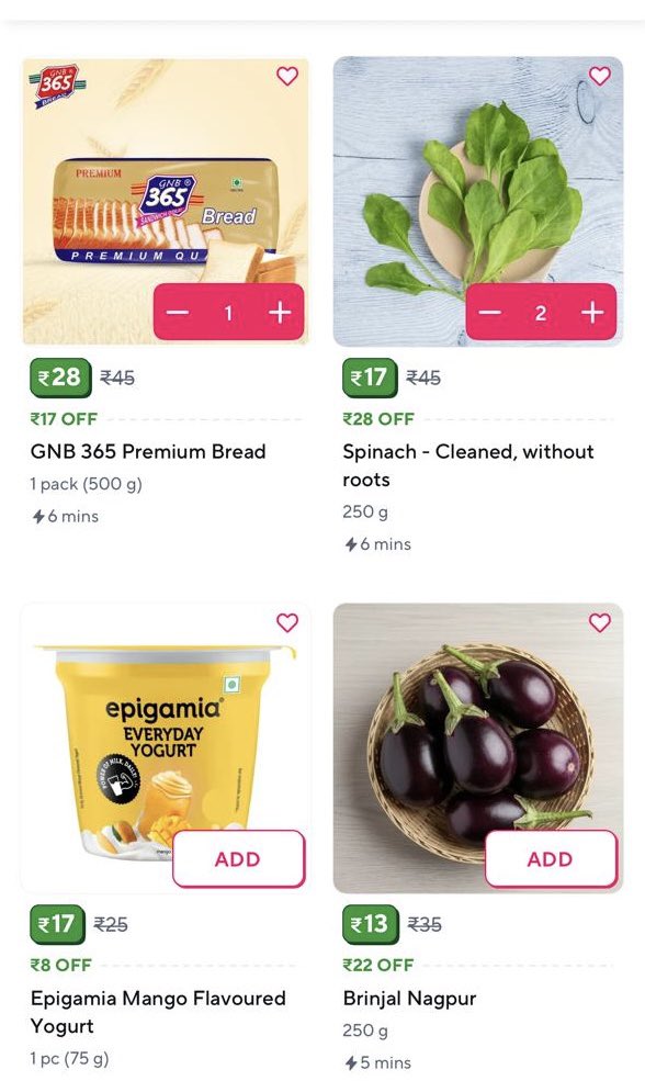 abhibkh's tweet photo. @ZeptoNow @zeptocares 
Price listed something but on checkout it gets increased!!
Why you are fooling people https://t.co/hPLRAfY456