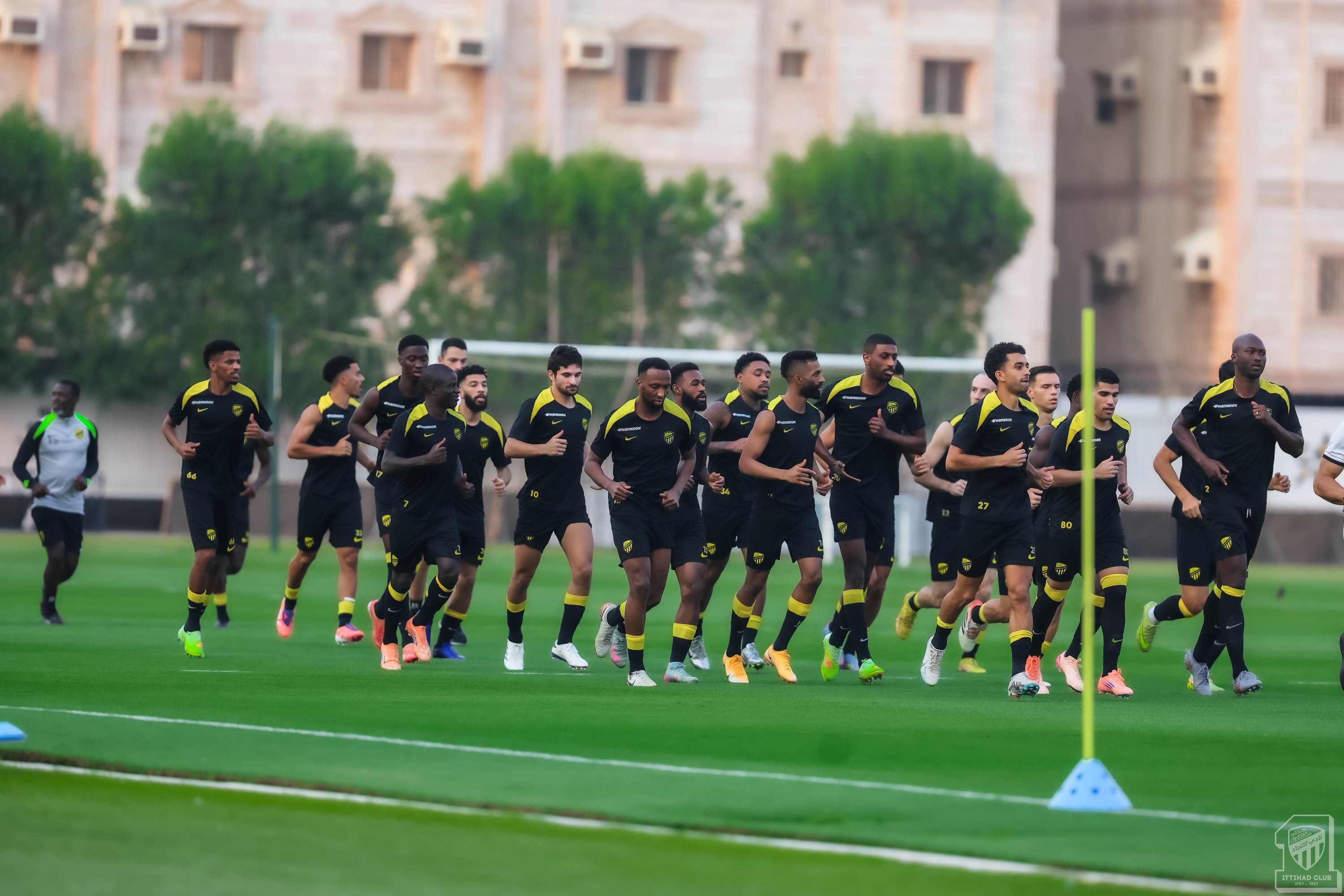 لاعبو الاتحاد. (إكس)