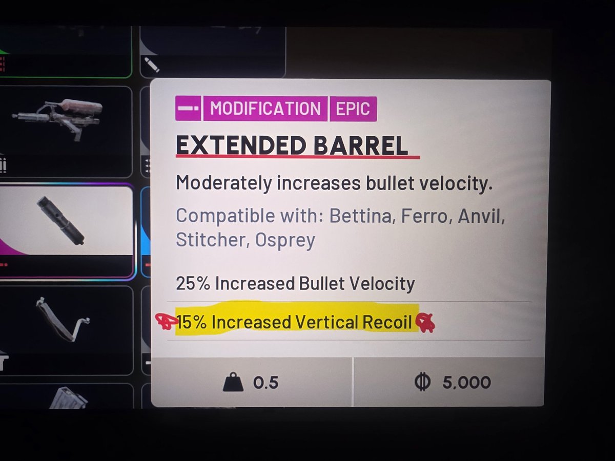 Ok , 
<a href="/ARCRaidersGame/">ARC Raiders</a> 
I'm not trying to hate on the game I try to play the game with PVP which isn't good but. Don't make it worse please actually shoot a gun or learn the mechanics!  To add length to a gun DECREASES recoil not INCREASE........