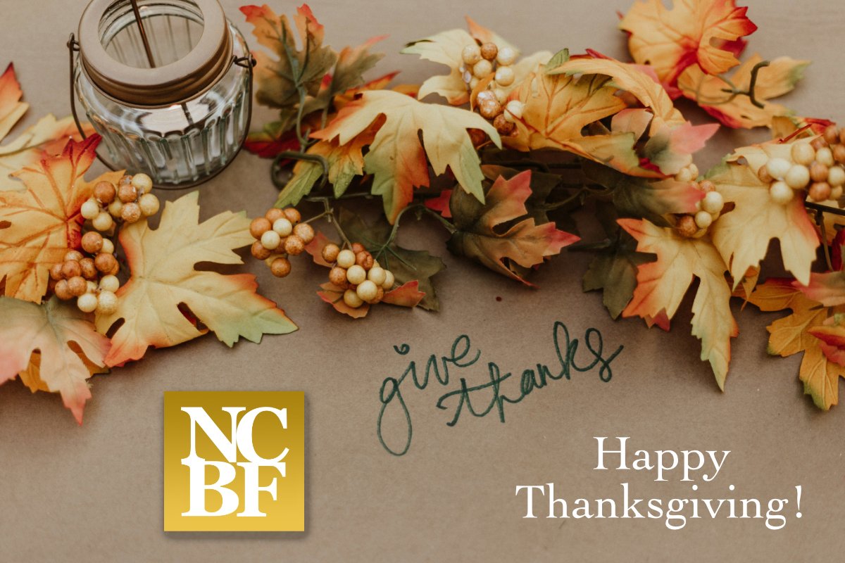 NCBFBoard's tweet photo. Happy Thanksgiving from the National Conference of Bar Foundations! We give thanks for the attorneys, bar foundations, and community partners who work to ensure justice is not just a privilege, but a promise kept for all. #Thanksgiving2025 #AccessToJustice #BarFoundations https://t.co/HHMXq8VQas