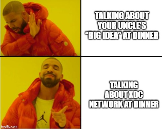 Today we’re running a special consensus: Proof-of-Thanks.

Grateful for our community and everyone in the XDC ecosystem.

Happy Thanksgiving 🦃