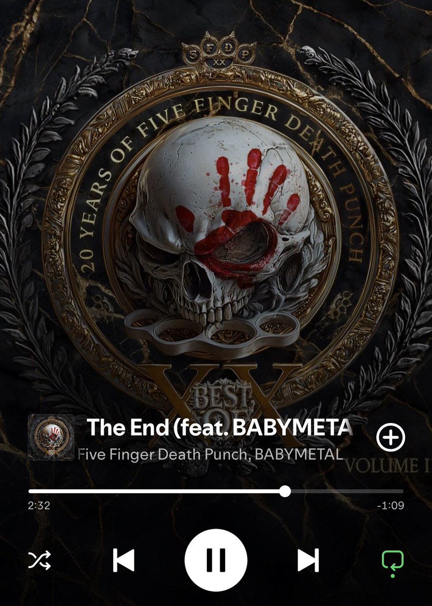 TubularTigerbee's tweet image. I was today years old when I found out that FFDP play a song with fucking BABYMETAL, and it’s as much of a banger as you would think it is #metal