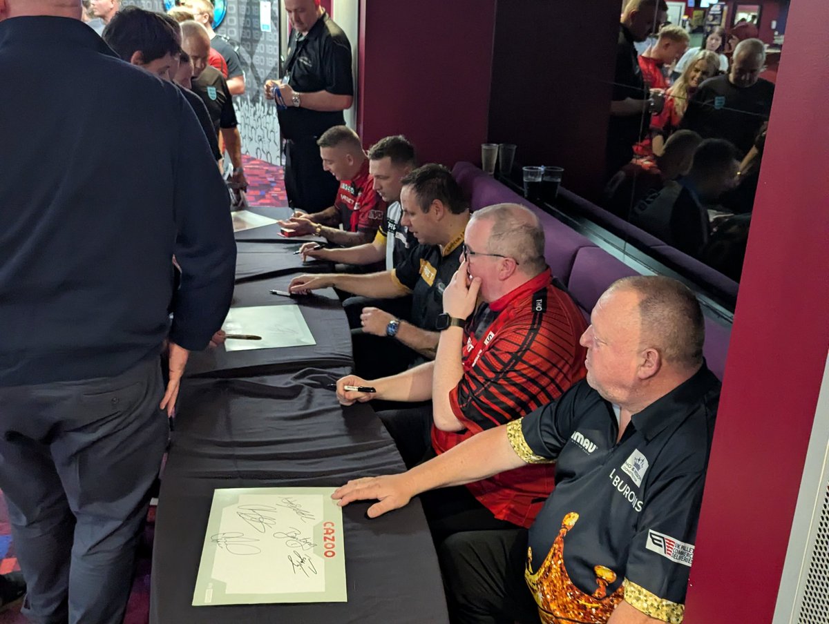 ModusDarts180's tweet image. 🎯VIP Meet and Greet is underway in Bolton!